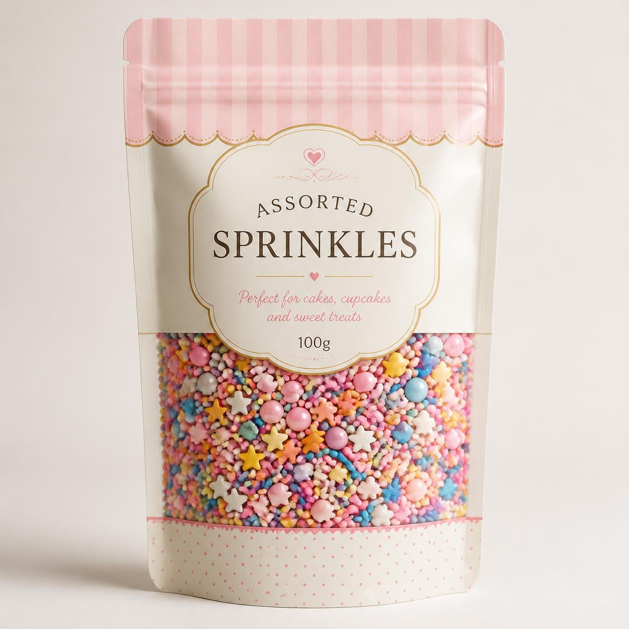 Sprinkles Assorted 100g