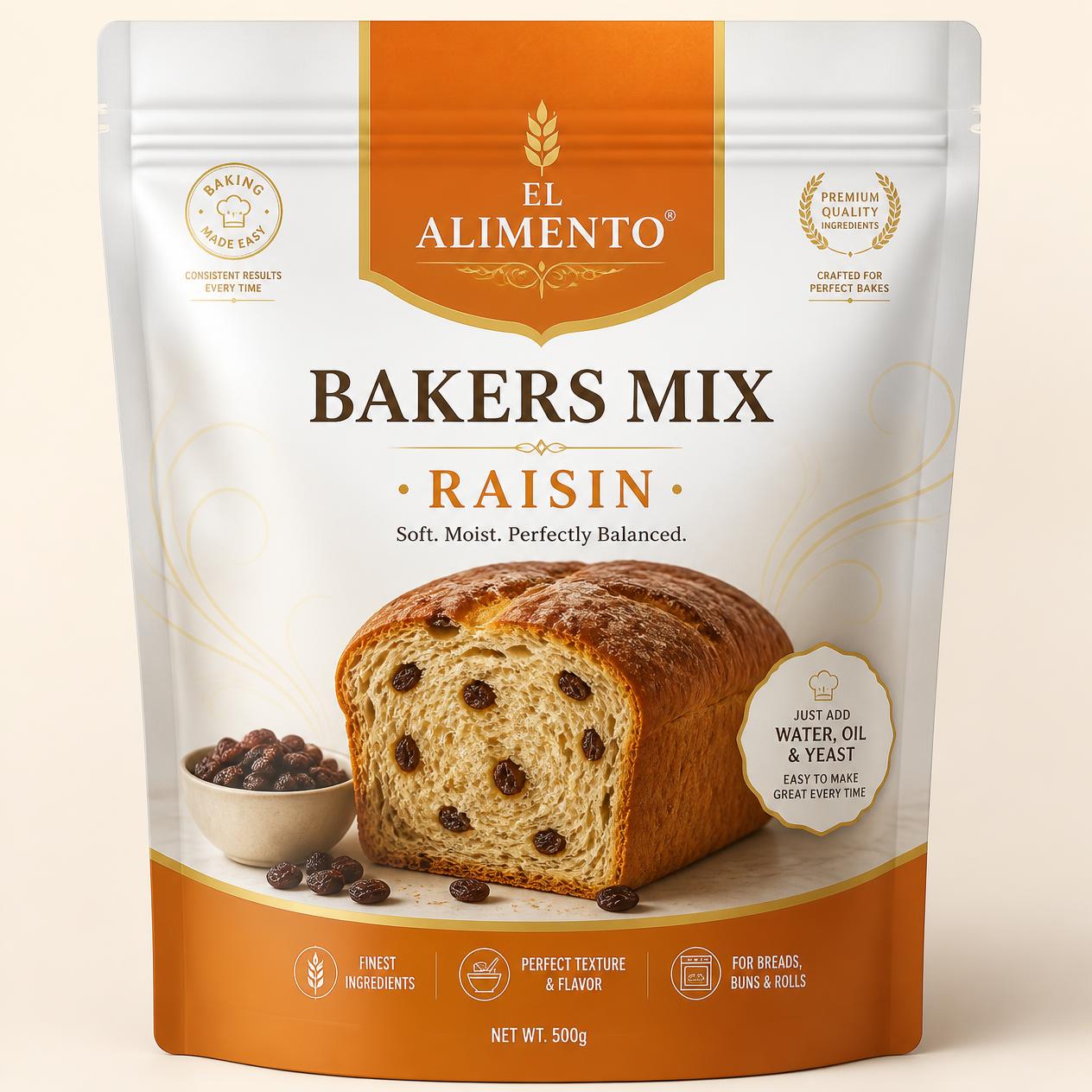Bakers Mix/ Raisins per kg