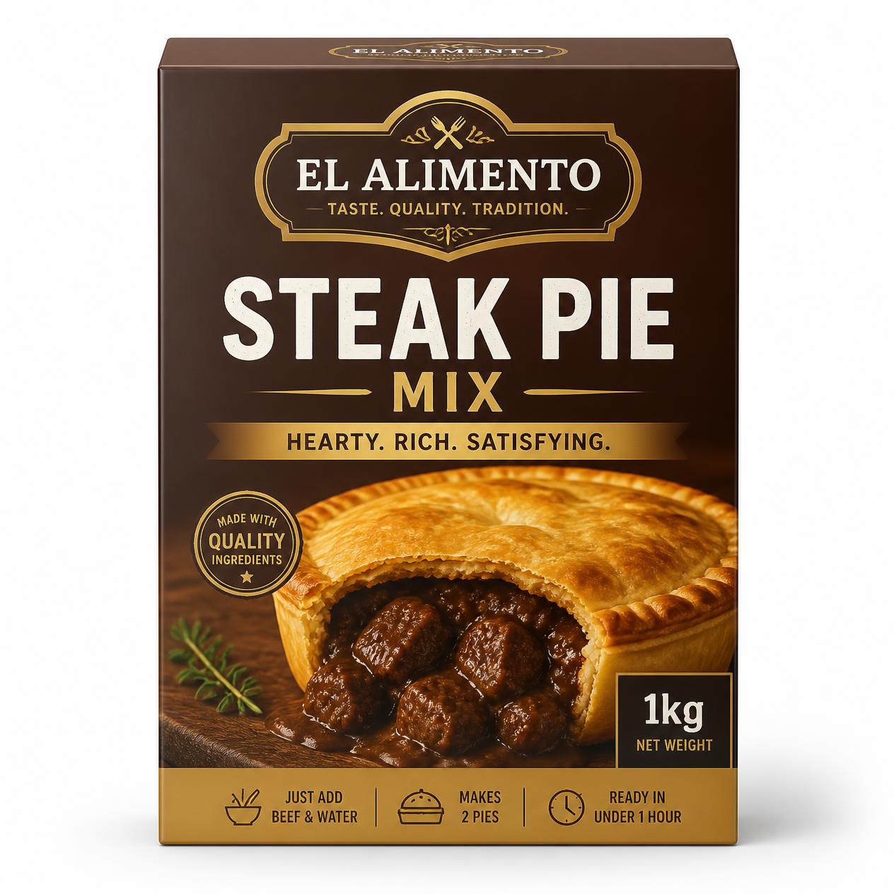 Steak Pie mix 1kg