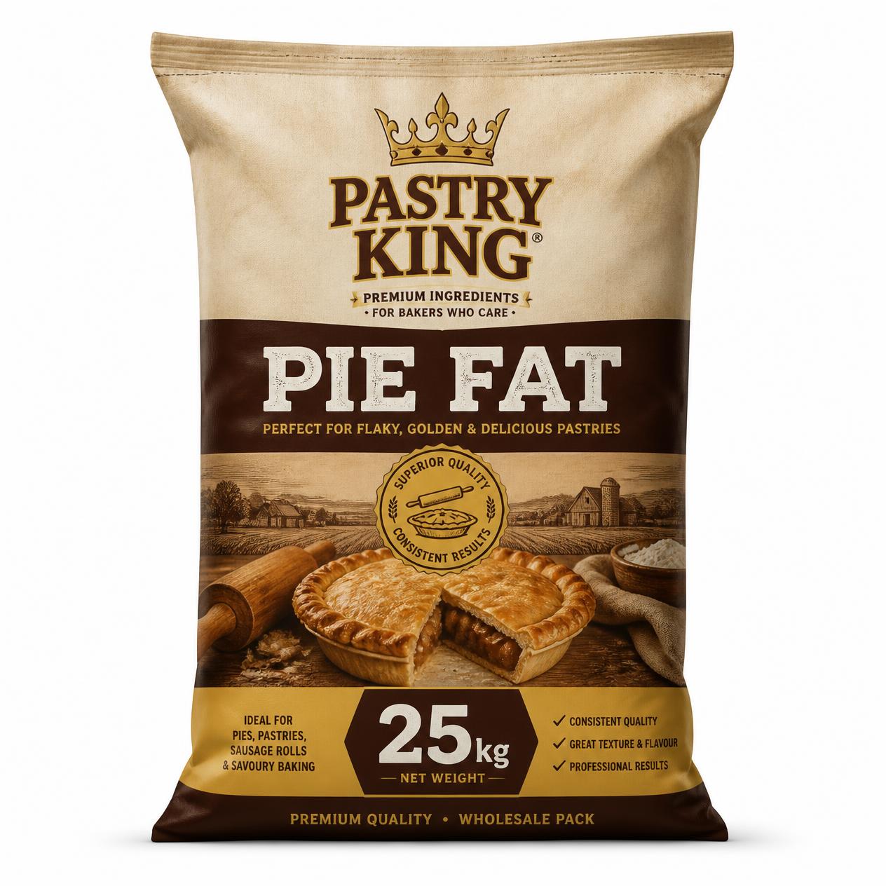 Pastry King Pie fat 25kg